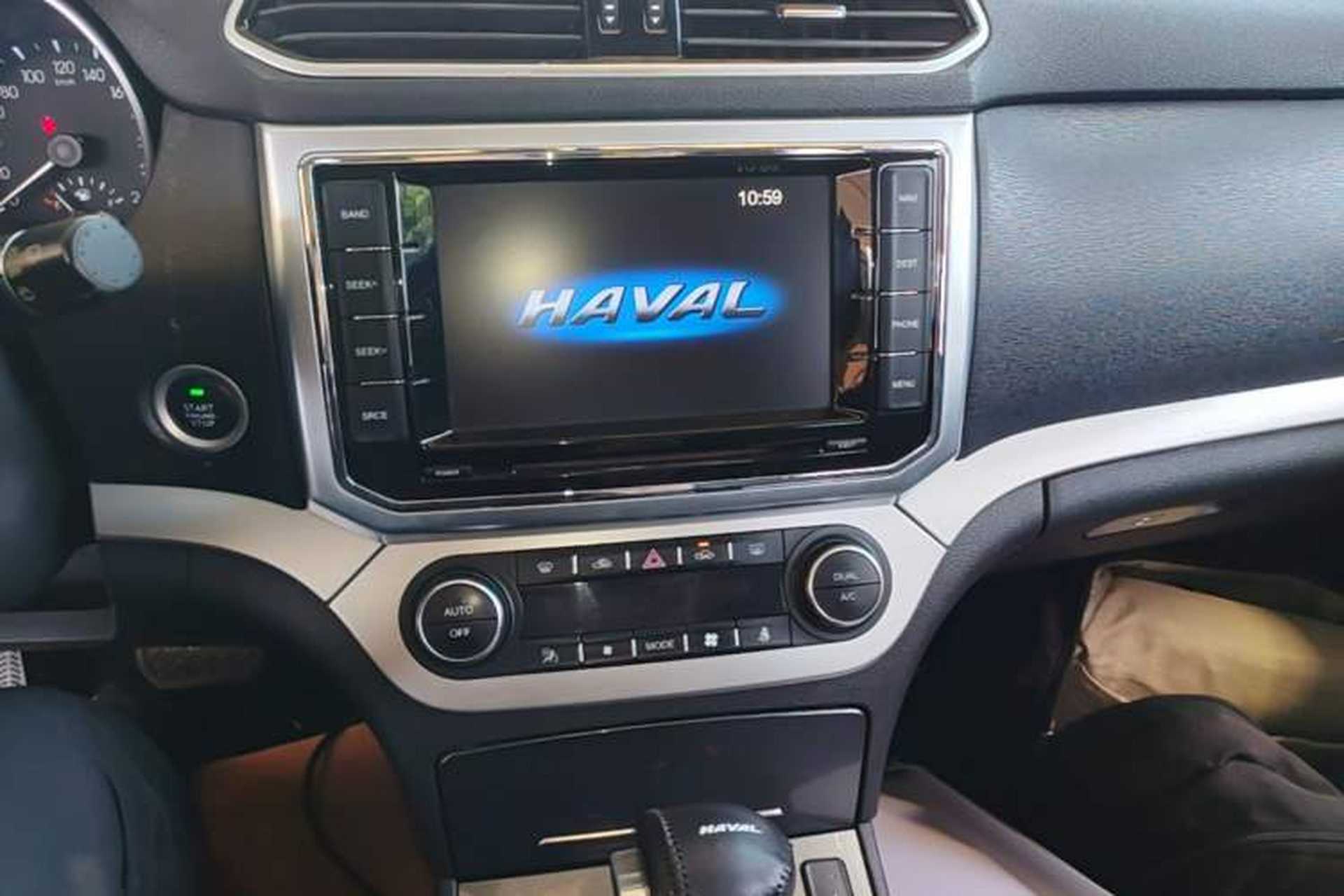 Used Haval H6 Coupe 2015 Blue Label 2.0T Automatic Two-Wheel Drive Prestige Model Audio And AC Panel