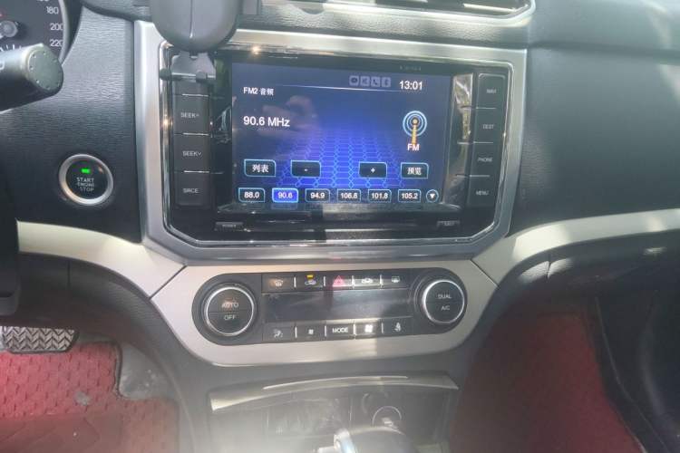Used Haval H6 Coupe 2015 Blue Label 2.0T Automatic Two-Wheel Drive Elite Model Audio And AC Panel