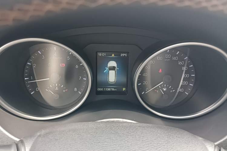 Used Haval H6 Coupe 2015 Blue Label 2.0T Automatic Two-Wheel Drive Prestige Model Instrument Cluster
