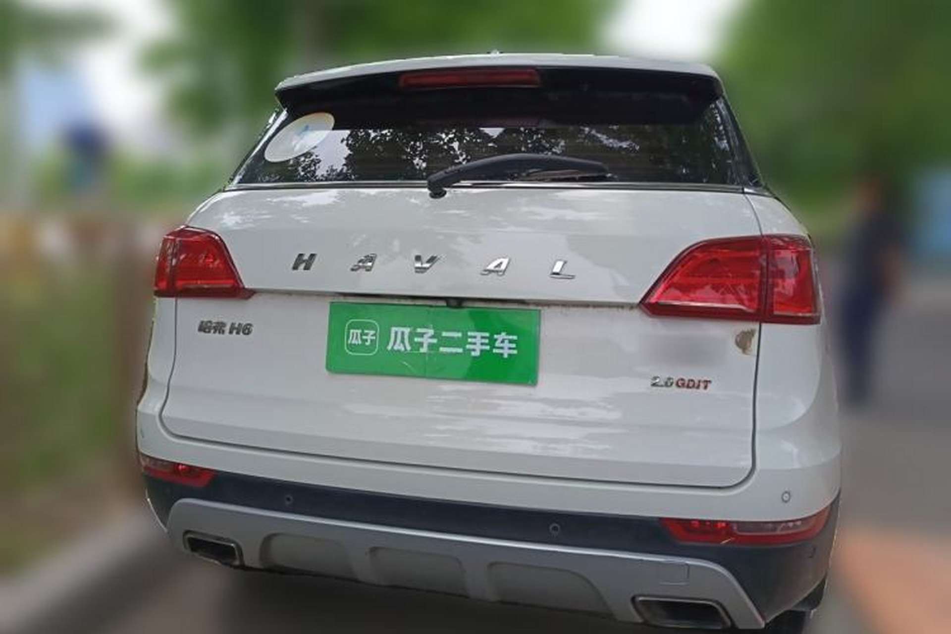 Used Haval H6 Coupe 2015 Blue Label 2.0T Manual Two-Wheel-Drive Elite Model Rear