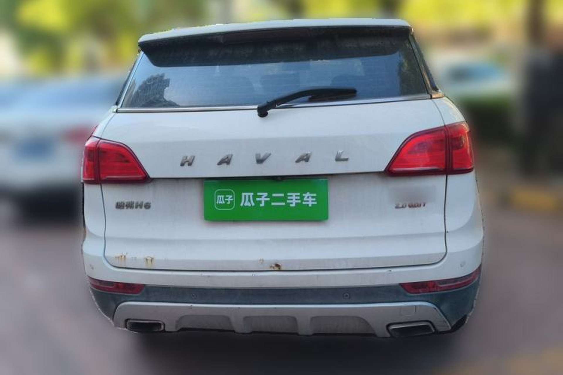 Used Haval H6 Coupe 2015 Blue Label 2.0T Automatic Two-Wheel Drive Elite Model Rear
