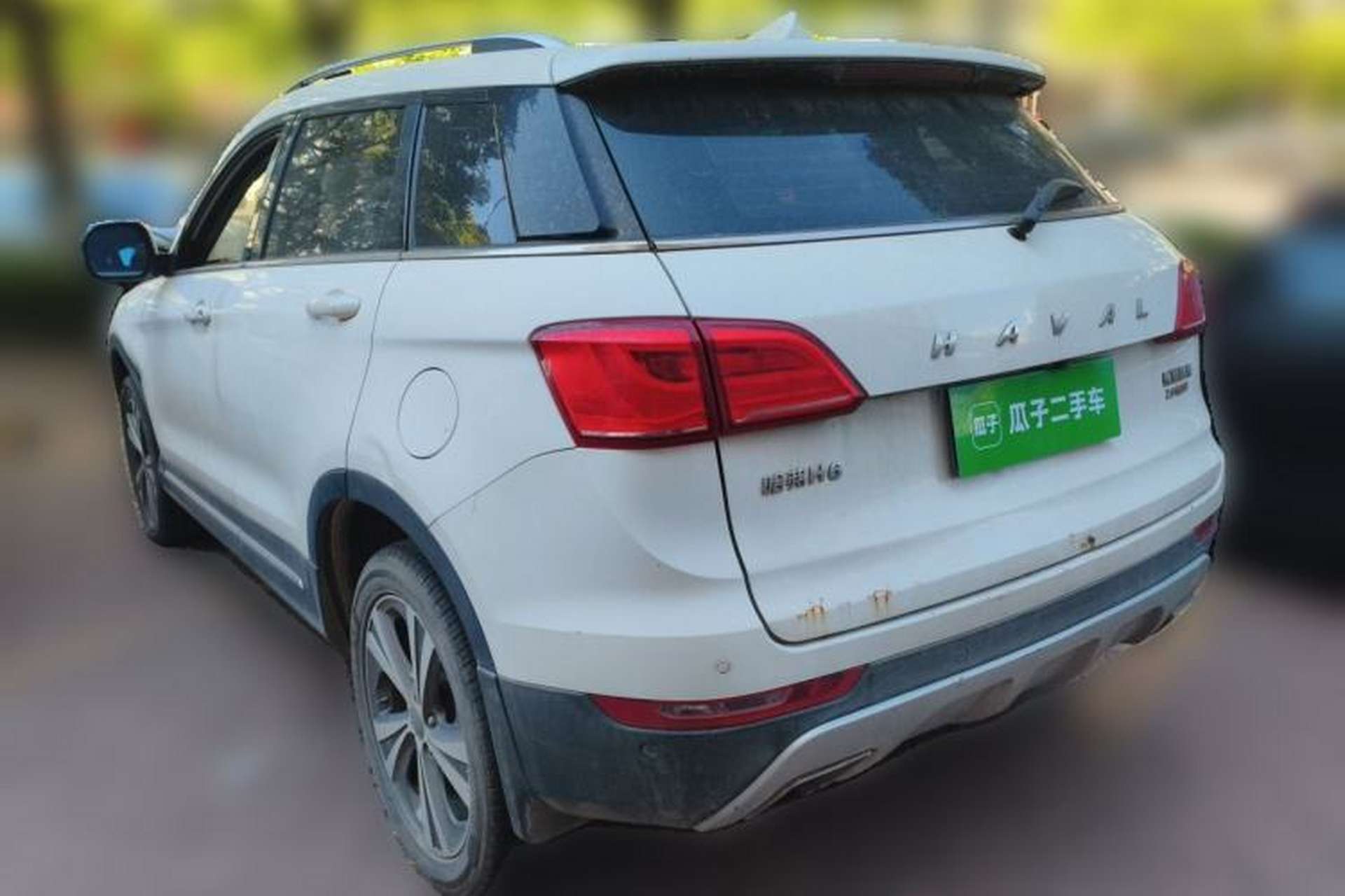 Used Haval H6 Coupe 2015 Blue Label 2.0T Automatic Two-Wheel Drive Elite Model Rear Left 45 Deg