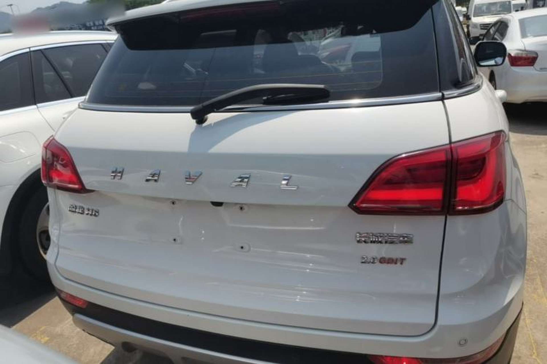Used Haval H6 Coupe 2015 Blue Label 2.0T Automatic Two-Wheel Drive Prestige Model Rear