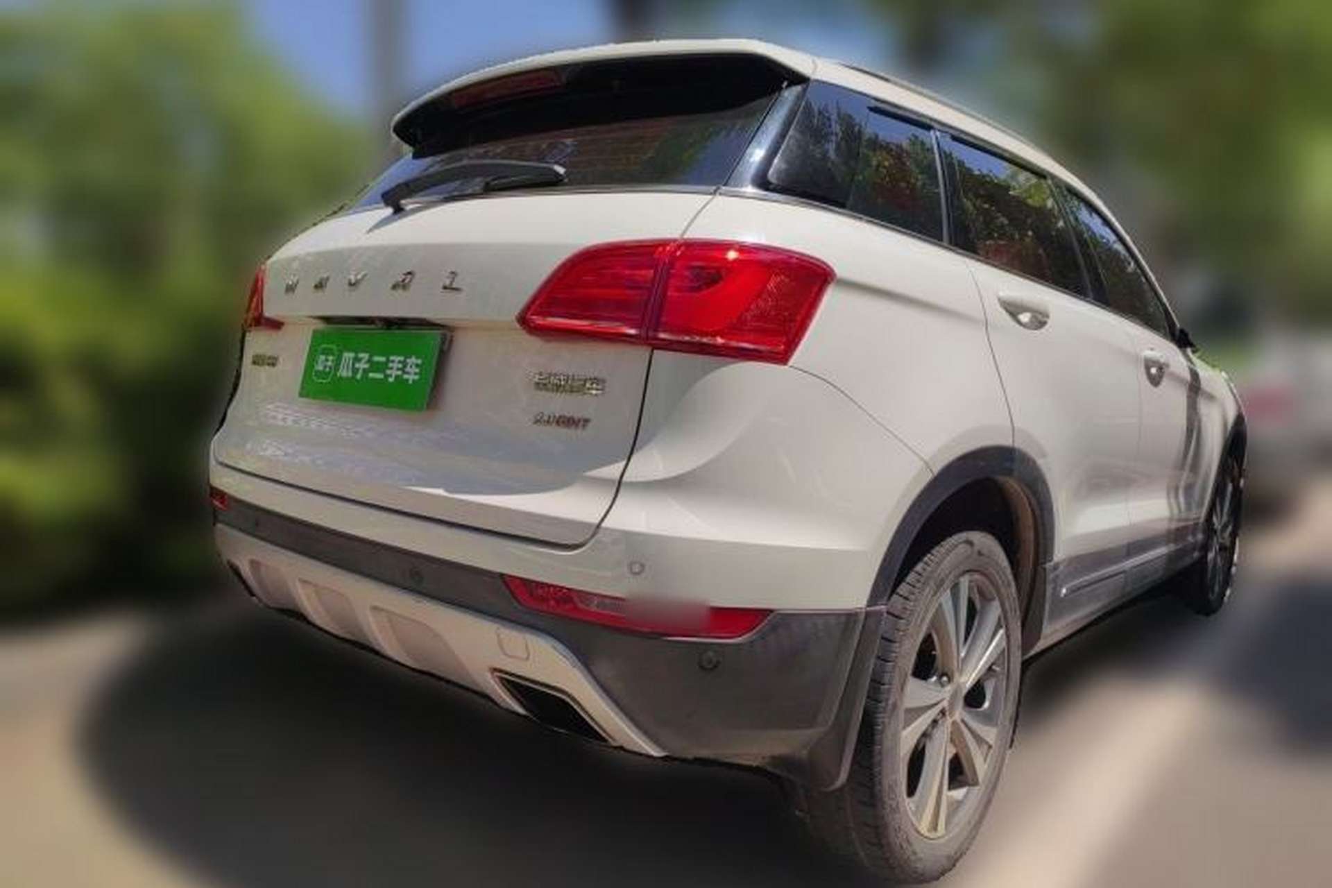 Used Haval H6 Coupe 2015 Blue Label 2.0T Automatic Two-Wheel Drive Elite Model Rear Right 45 Deg