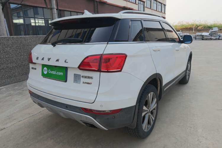Used Haval H6 Coupe 2015 Blue Label 2.0T Automatic Two-Wheel Drive Elite Model Rear Right 45 Deg