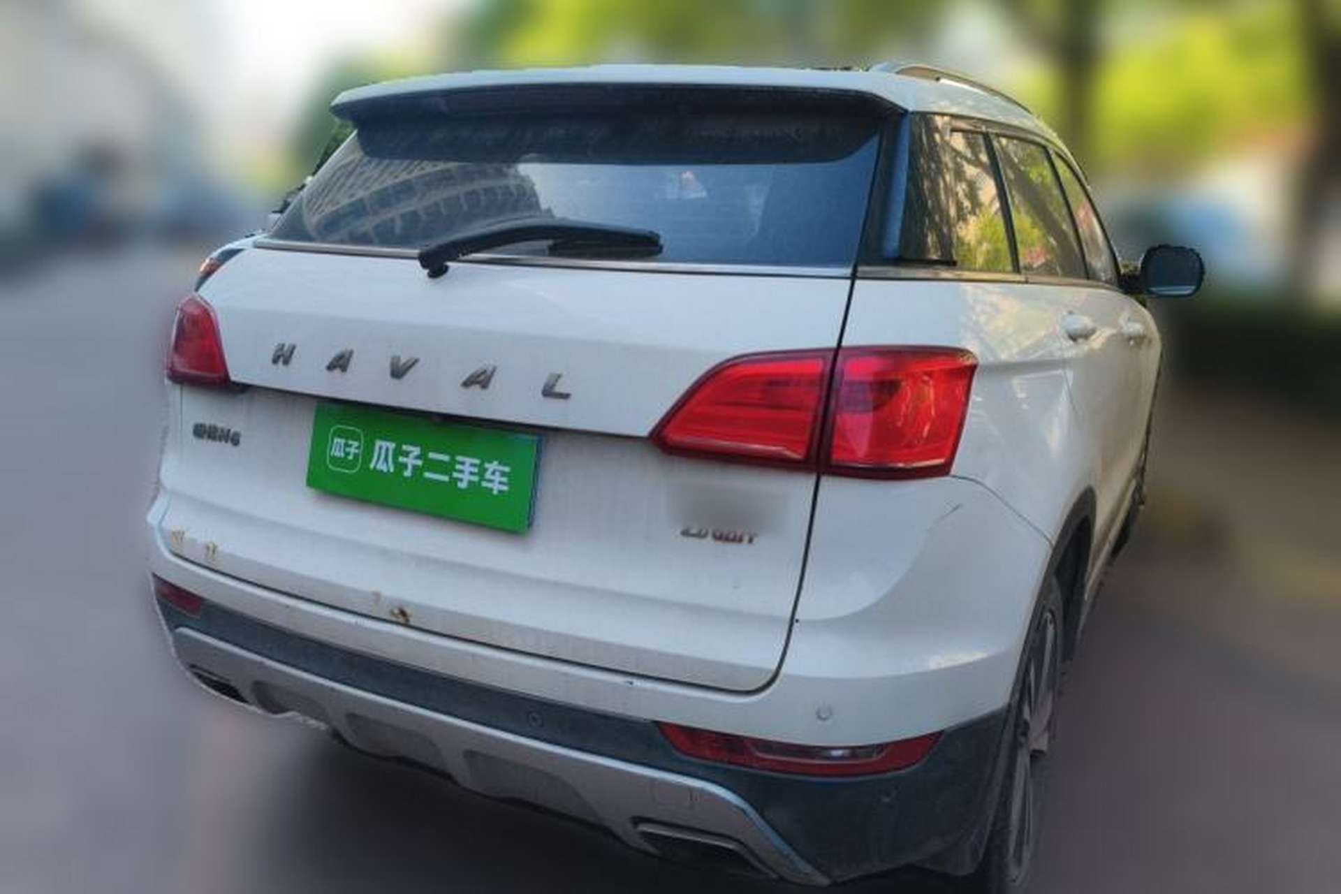 Used Haval H6 Coupe 2015 Blue Label 2.0T Automatic Two-Wheel Drive Elite Model Rear Right 45 Deg