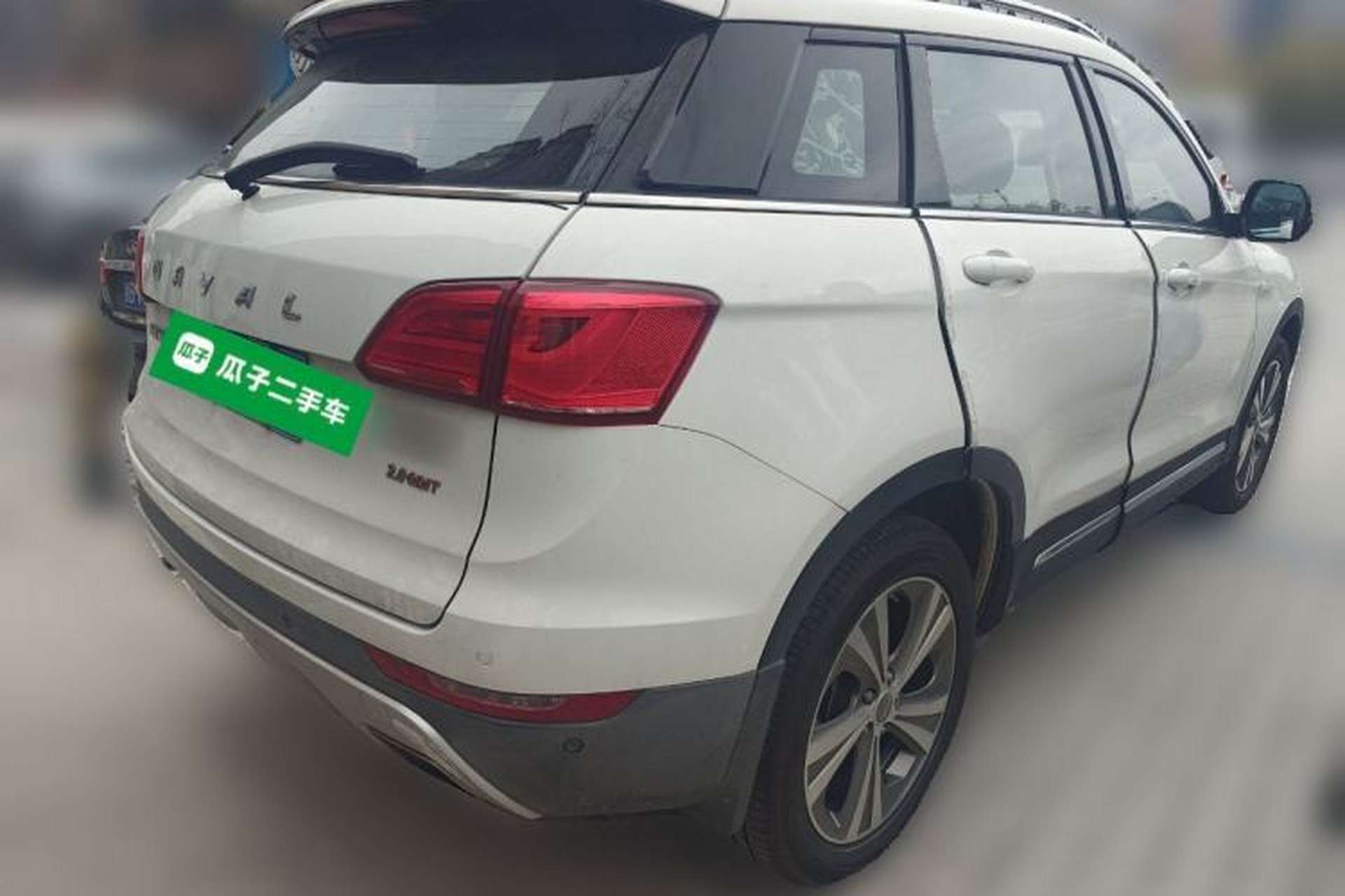 Used Haval H6 Coupe 2015 Blue-Label 2.0T Manual Two-Wheel Drive Prestige Model Rear Right 45 Deg