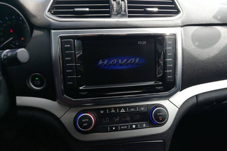 Used Haval H6 Coupe 2016 Blue Label 1.5T Manual Two-Wheel Drive Elite Model Audio And AC Panel