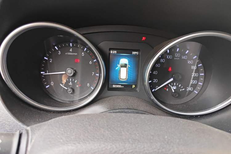 Used Haval H6 Coupe 2016 Blue Label 1.5T Automatic Two-Wheel Drive Urban Model Instrument Cluster