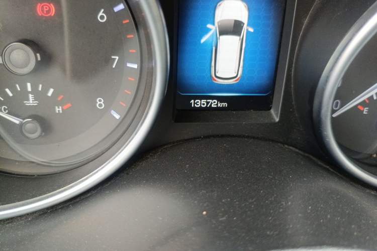 Used Haval H6 Coupe 2016 Blue Label 1.5T Manual Two-Wheel Drive Elite Model Odometer Close Up