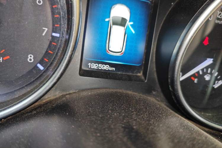 Used Haval H6 Coupe 2016 Blue Label 1.5T Manual Two-Wheel Drive Elite Model Odometer Close Up