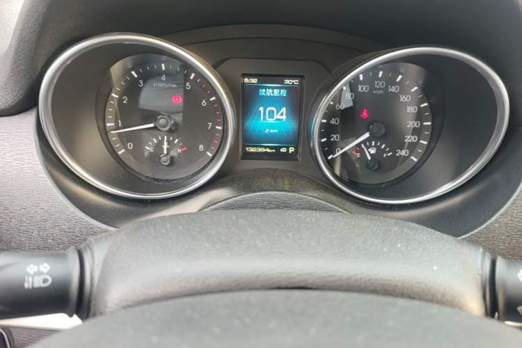 Used Haval H6 Coupe 2016 Blue Label 1.5T Automatic Two-Wheel Drive Elite Model Odometer Close Up