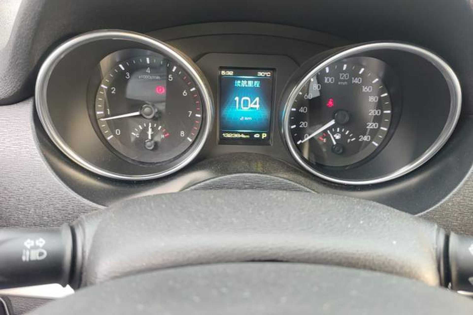 Used Haval H6 Coupe 2016 Blue Label 1.5T Automatic Two-Wheel Drive Elite Model Odometer Close Up
