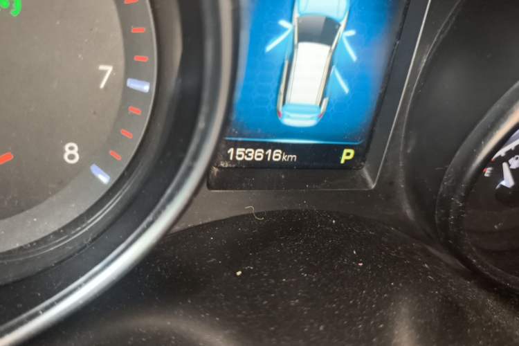 Used Haval H6 Coupe 2016 Blue Label 1.5T Automatic Two-Wheel Drive Elite Model Odometer Close Up