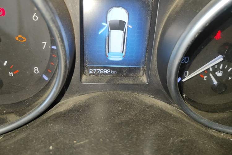 Used Haval H6 Coupe 2016 Blue Label 1.5T Manual Two-Wheel Drive Urban Model Odometer Close Up