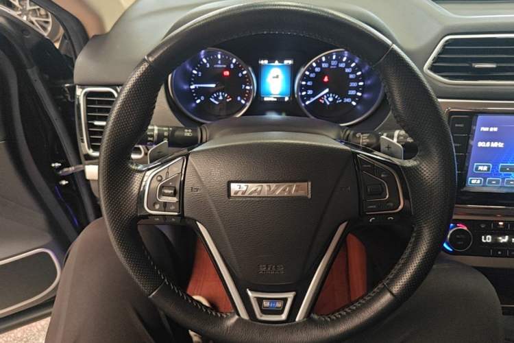Used Haval H6 Coupe 2016 Blue Label 1.5T Automatic Two-Wheel Drive Elite Model Steering Wheel