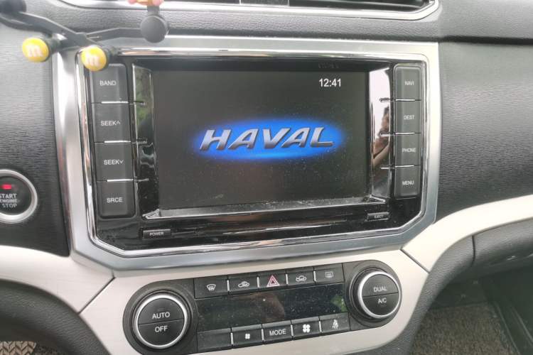 Used Haval H6 Coupe 2016 Blue Label 1.5T Automatic Two-Wheel Drive Urban Model Audio And AC Panel