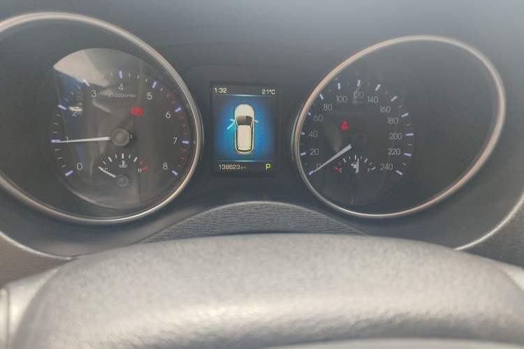 Used Haval H6 Coupe 2016 Blue Label 1.5T Automatic Two-Wheel Drive Urban Model Odometer Close Up