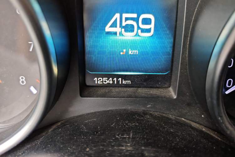 Used Haval H6 Coupe 2016 Blue Label 1.5T Manual Two-Wheel Drive Elite Model Odometer Close Up