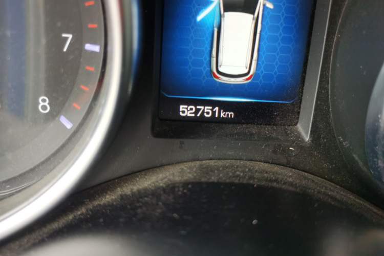 Used Haval H6 Coupe 2016 Blue Label 1.5T Automatic Two-Wheel Drive Urban Model Odometer Close Up