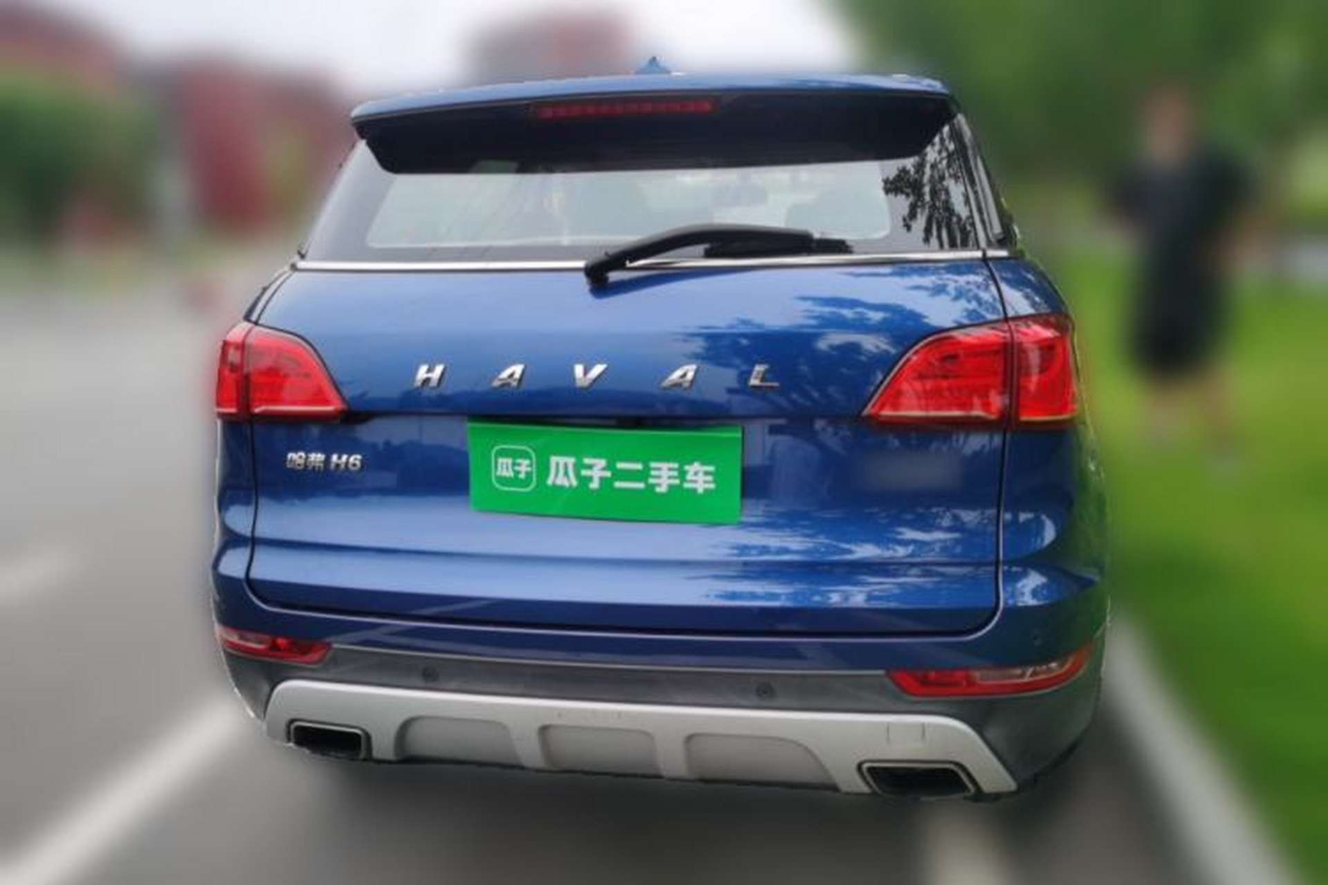 Used Haval H6 Coupe 2016 Blue Label 1.5T Automatic Two-Wheel Drive Urban Model Rear