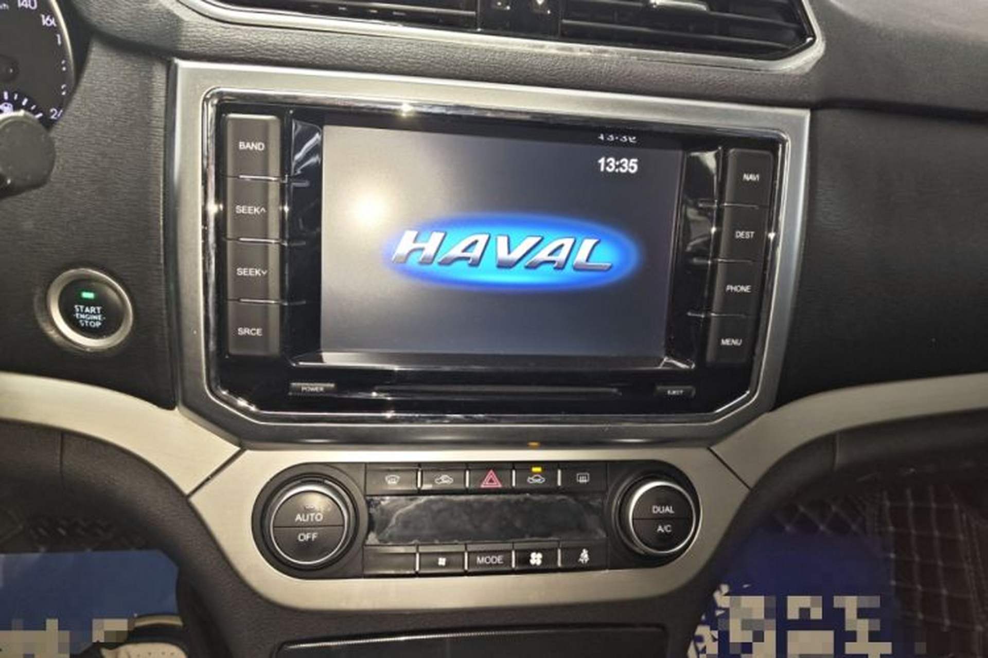 Used Haval H6 Coupe 2016 Blue Label 1.5T Automatic Two-Wheel Drive Urban Model Audio And AC Panel