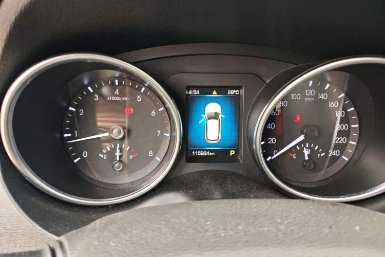 Used Haval H6 Coupe 2016 Blue Label 1.5T Automatic Two-Wheel Drive Urban Model Instrument Cluster