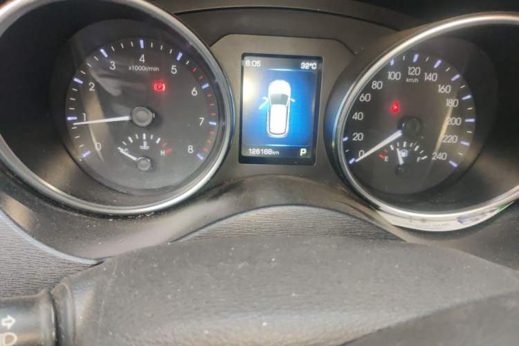 Used Haval H6 Coupe 2016 Blue Label 1.5T Automatic Two-Wheel Drive Elite Model Odometer Close Up