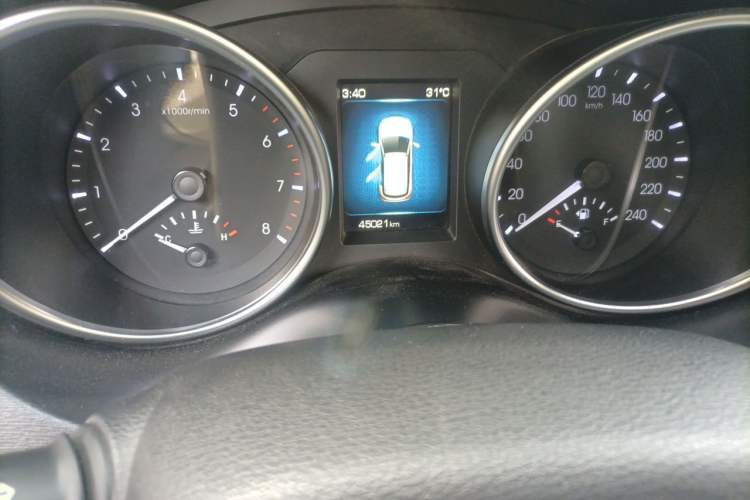 Used Haval H6 Coupe 2016 Blue Label 1.5T Automatic Two-Wheel Drive Elite Model Odometer Close Up