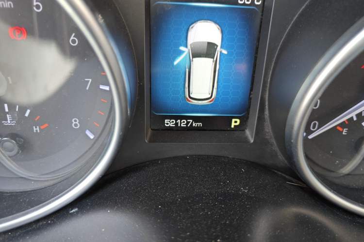 Used Haval H6 Coupe 2016 Blue Label 1.5T Automatic Two-Wheel Drive Urban Model Odometer Close Up