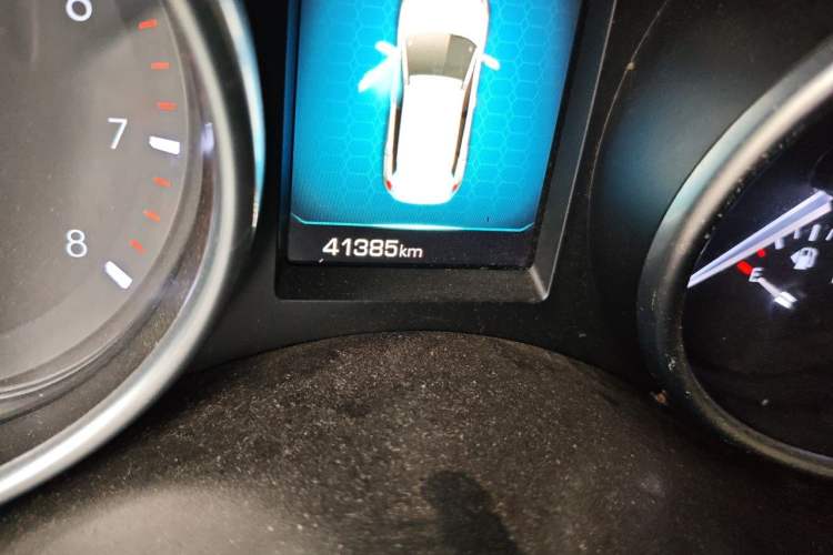 Used Haval H6 Coupe 2016 Blue Label 1.5T Automatic Two-Wheel Drive Elite Model Odometer Close Up