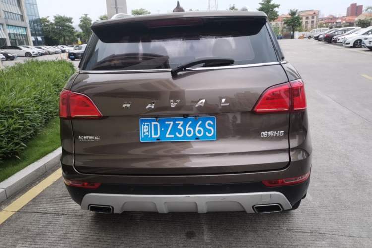 Used Haval H6 Coupe 2016 Blue Label 1.5T Automatic Two-Wheel Drive Elite Model Rear
