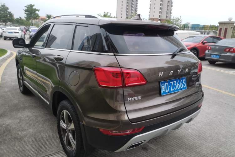 Used Haval H6 Coupe 2016 Blue Label 1.5T Automatic Two-Wheel Drive Elite Model Rear Left 45 Deg