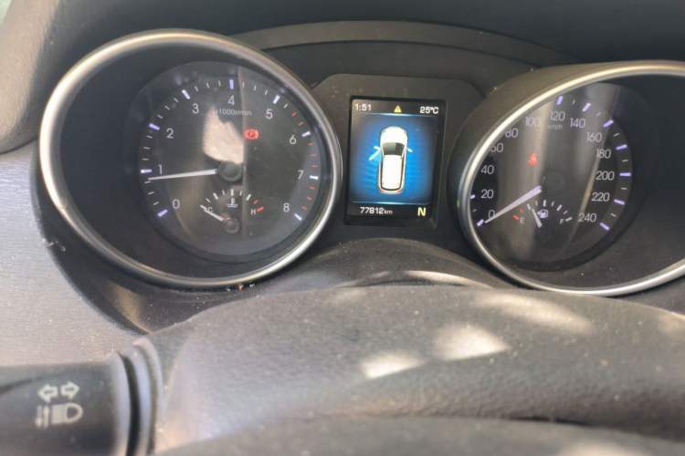 Used Haval H6 Coupe 2016 Blue Label 1.5T Automatic Two-Wheel Drive Elite Model Odometer Close Up