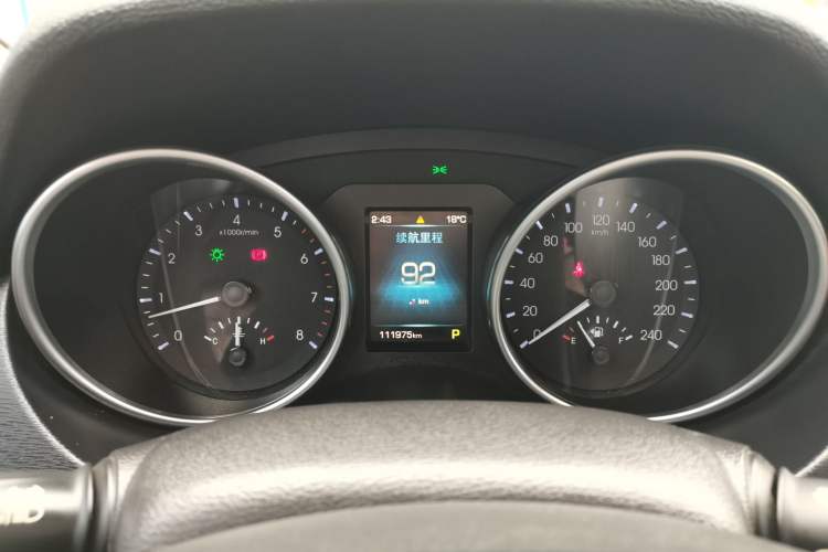 Used Haval H6 Coupe 2016 Blue Label 1.5T Automatic Two-Wheel Drive Elite Model Instrument Cluster