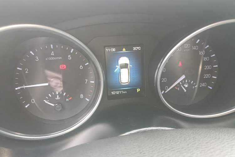 Used Haval H6 Coupe 2016 Blue Label 1.5T Automatic Two-Wheel Drive Urban Model Instrument Cluster