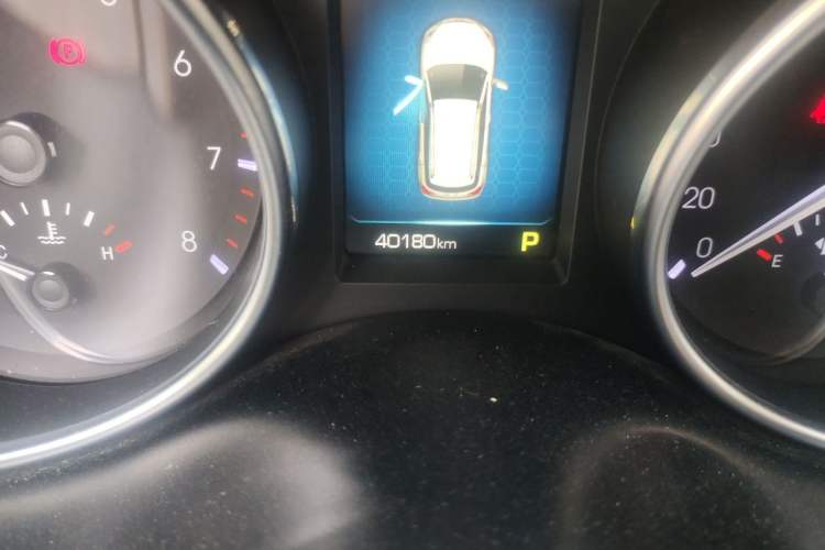 Used Haval H6 Coupe 2016 Blue Label 1.5T Automatic Two-Wheel Drive Elite Model Odometer Close Up