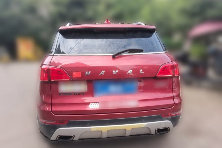 Used Haval H6 Coupe 2016 Blue Label 1.5T Automatic Two-Wheel Drive Elite Model Rear