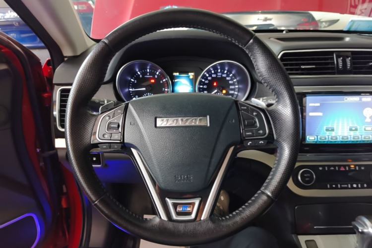Used Haval H6 Coupe 2016 Blue Label 1.5T Automatic Two-Wheel Drive Elite Model Steering Wheel