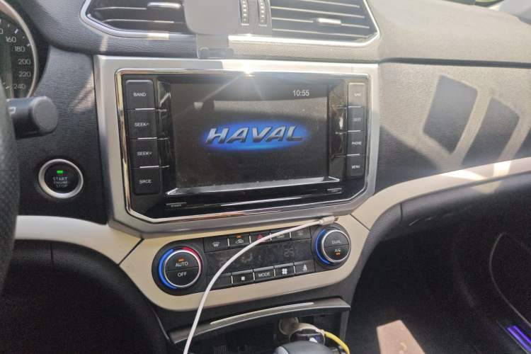 Used Haval H6 Coupe 2016 Blue Label 1.5T Automatic Two-Wheel Drive Elite Model Audio And AC Panel