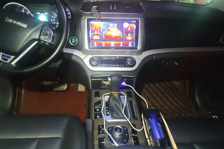 Used Haval H6 Coupe 2016 Blue Label 1.5T Automatic Two-Wheel Drive Urban Model Audio And AC Panel
