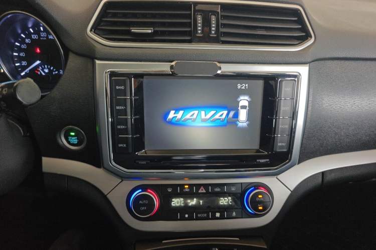 Used Haval H6 Coupe 2016 Blue Label 1.5T Automatic Two-Wheel Drive Elite Model Audio And AC Panel