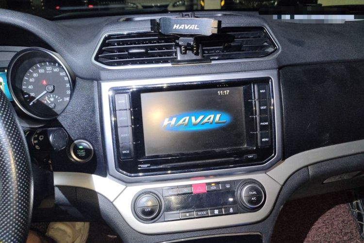 Used Haval H6 Coupe 2016 Blue Label 1.5T Manual Two-Wheel Drive Elite Model Audio And AC Panel