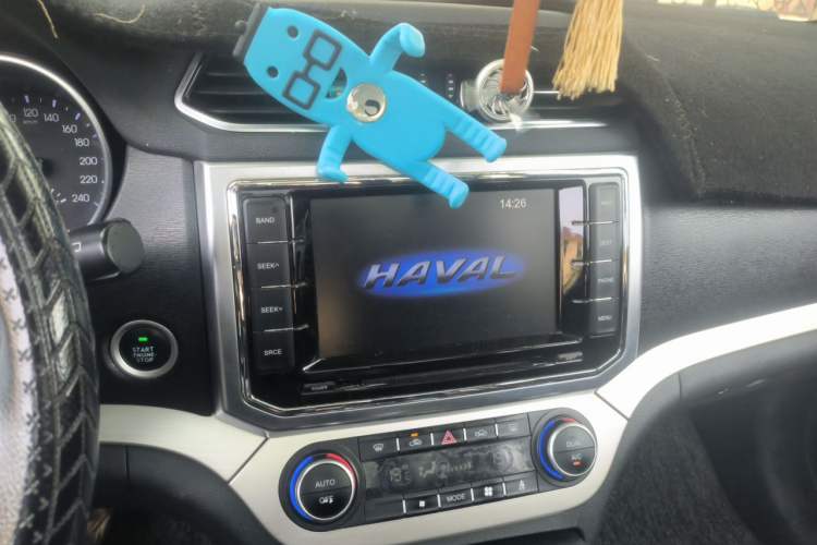 Used Haval H6 Coupe 2016 Blue Label 1.5T Automatic Two-Wheel Drive Urban Model Audio And AC Panel