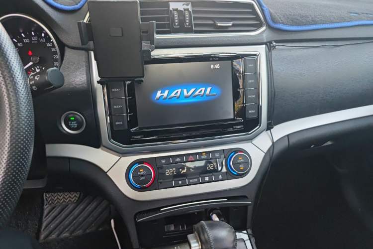 Used Haval H6 Coupe 2016 Blue Label 1.5T Automatic Two-Wheel Drive Elite Model Audio And AC Panel