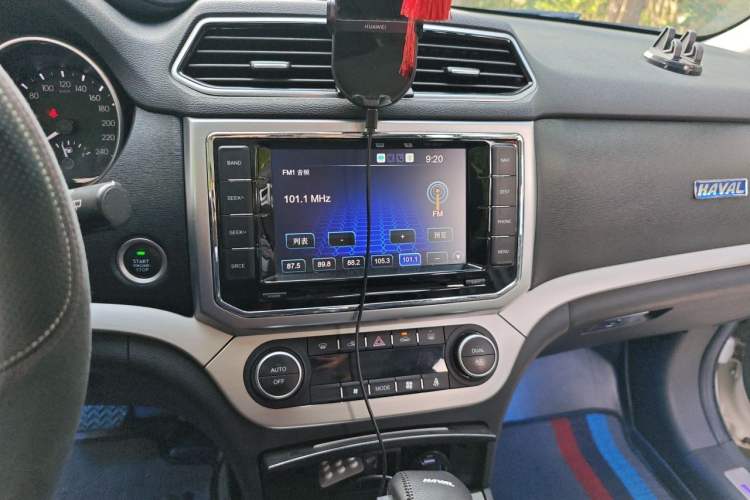 Used Haval H6 Coupe 2016 Blue Label 1.5T Automatic Two-Wheel Drive Elite Model Audio And AC Panel