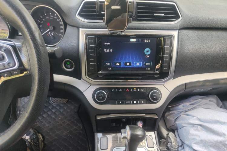 Used Haval H6 Coupe 2016 Blue Label 1.5T Automatic Two-Wheel Drive Elite Model Audio And AC Panel
