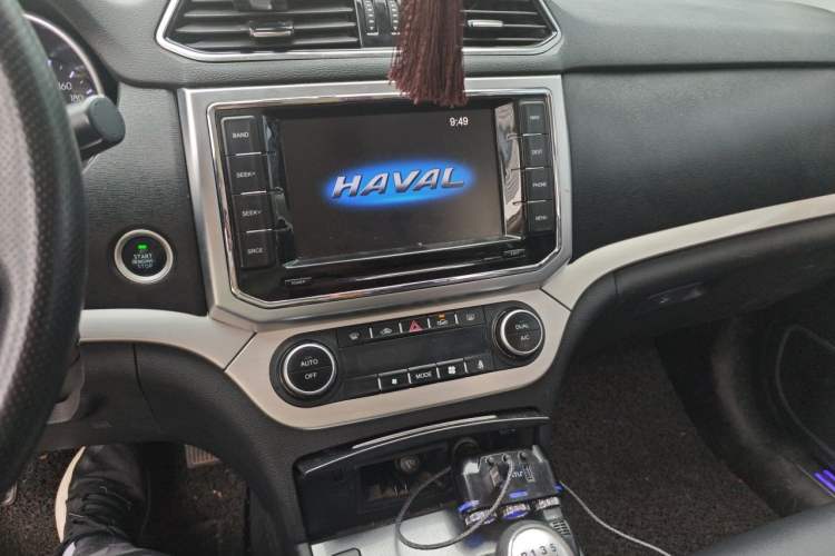 Used Haval H6 Coupe 2016 Blue Label 1.5T Manual Two-Wheel Drive Elite Model Audio And AC Panel