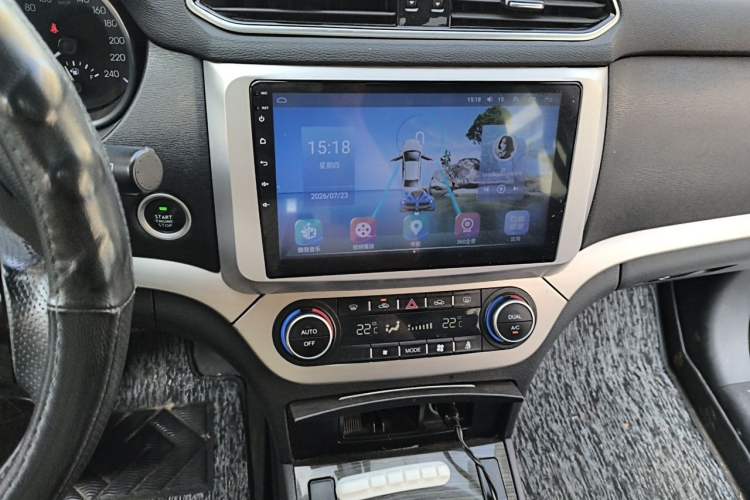 Used Haval H6 Coupe 2016 Blue Label 1.5T Manual Two-Wheel Drive Elite Model Audio And AC Panel