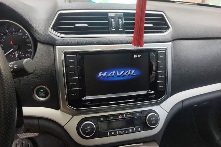 Used Haval H6 Coupe 2016 Blue Label 1.5T Automatic Two-Wheel Drive Elite Model Audio And AC Panel